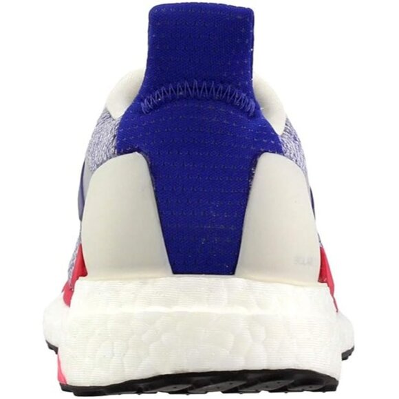 Adidas Womens Solar Glide Running Shoes Raw White/Active Blue/Shock Red Size 11 - Picture 3 of 7